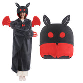 MeWaii® Mothman Wearable Blanket Hoodie Ultra Soft Oversized Cozy Blanket for Cozy Cuddles & Relaxing Moments