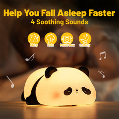 MeWaii® Cute Panda Night Light LED Squishy Tap Lamp Best Gift for Baby and Girl