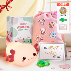 Mewaii® White Noise Axolotl Squish Night Light - Perfect Gift
