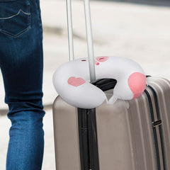 MeWaii® Flip Pillow Strawberry Cow Reversible Throw Pillow Neck Pillow Kawaii Plush Pillow Squish Toy
