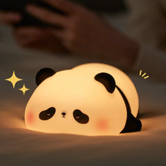MeWaii® Cute Panda Night Light LED Squishy Tap Lamp Best Gift for Baby and Girl