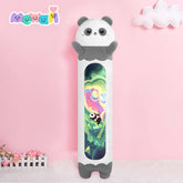 MeWaii® Loooong Family Original Design Bamboo Panda Plush Long Stuffed Animal Kawaii Plush Pillow Squishy Toy