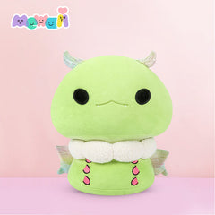 MeWaii® Mushroom Family Silk Moth Kawaii Plush Pillow Squish Toy