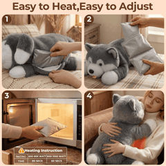 MeWaii® Alaskan Malamute Weighted Stuffed Animal