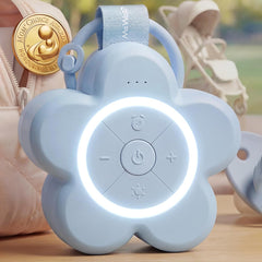 Mewaii® Portable Baby White Noise Machine – Rechargeable Sleep Sound Machine with Night Light & Soothing Sounds