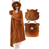 Mewaii® Highland Cow Wearable Blanket Hoodie Ultra Soft Oversized Cozy Blanket for Warm Hugs & Relaxing Moments