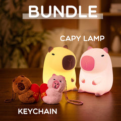 MeWaii® Limited💓 Pink Capybara Squishy Night Light - Perfect Gift for Kids and Girls