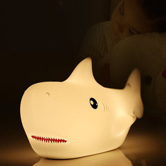 MeWaii® Squishy Silicone Shark LED Night Light - Perfect Gift for Kids and Girls