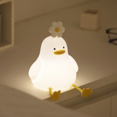 MeWaii® Cute Duck LED Squishy Night Light For Gift USB Rechargeable Duck Lamp