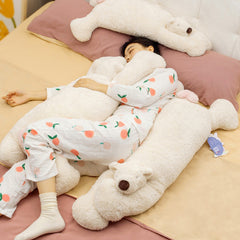 Polar Fleece Bear Weighted Stuffed Animal