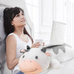 MeWaii® Pearl the Cow Stuffed Animal Kawaii Plush Body Pillow Squishy