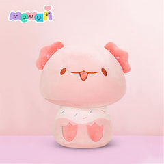MeWaii® Mushroom Family Axolotl Kawaii Plush Pillow Squish Toy