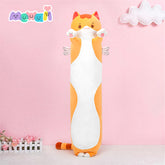 MeWaii® Original Design Kitten Orange Stuffed Animal Kawaii Plush Pillow Squishy Toy