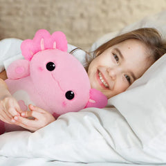 MeWaii® Squishy Loving Axolotl Pink Plush Kawaii Pillow Plush Toy