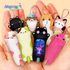 1 porte-clés Mini Longcat au hasard