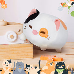 MeWaii® Fluffffy Family Spots Kitten Stuffed Animal Kawaii Plush Pillow Squishy Toy
