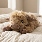 Highland Cow Weighted Heated Plush