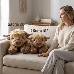 Highland Cow Weighted Stuffed Animal