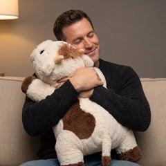 MeWaii® Pasture Cow Weighted Stuffed Animal