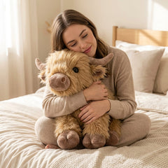 Highland Cow Weighted Stuffed Animal