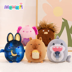 MeWaii® Stuffed Animal Kawaii Sharks Plush Pillow Squishy Toy With Hoodie