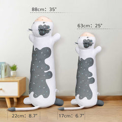 MeWaii® Pearl the Cow Stuffed Animal Kawaii Plush Body Pillow Squishy