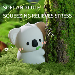 Veilleuse LED Koala en silicone souple - Cadeau idéal pour les enfants et les filles
