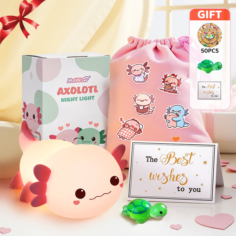 Cute Axolotl Gift Set