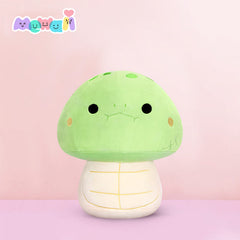 MeWaii® Mushroom Family Sea Turtle Kawaii Plush Pillow Squish Toy