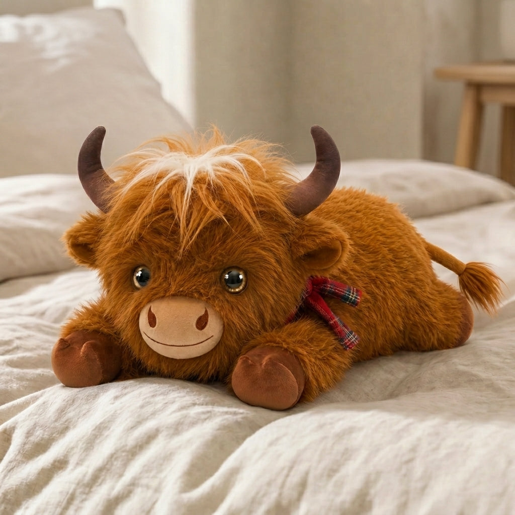 Highland Cow Weighted Stuffed Animal