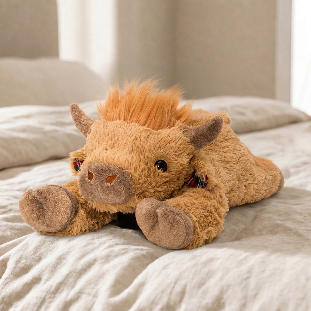 Highland Cow Scotland Weighted Stuffed Animal