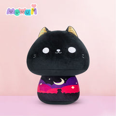 MeWaii® Mushroom Family Evening Star Kitten Kawaii Plush Pillow Squish Toy