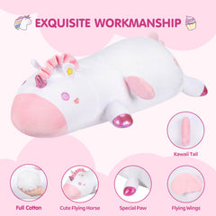 MeWaii® Unicorn Stuffed Animal Kawaii Plush Body Pillow Squishy