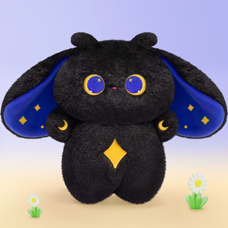 MeWaii® Squishy Gothic Blue Sheep Plush Kawaii Pillow Plush Toy