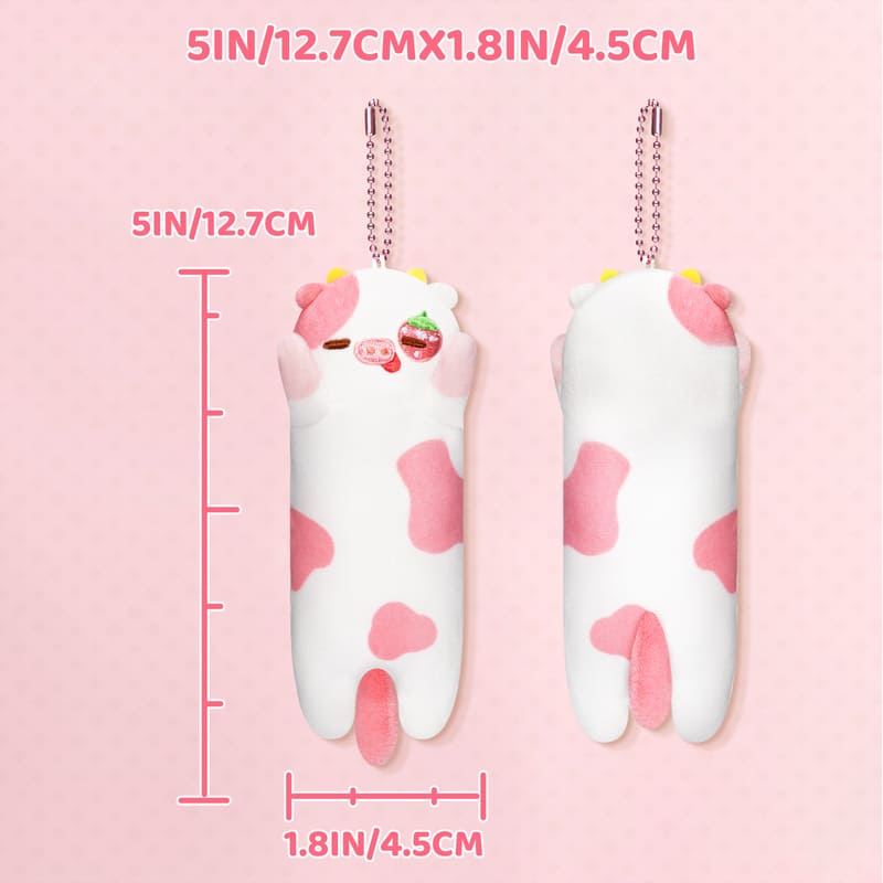 1 Stück zufällig ausgewählter Mini-Longcat-Schlüsselanhänger. 
