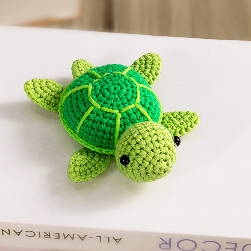 MeWaii® Crochet Original Designed Animal Crochet Kit for Beginners with Easy Peasy Yarn
