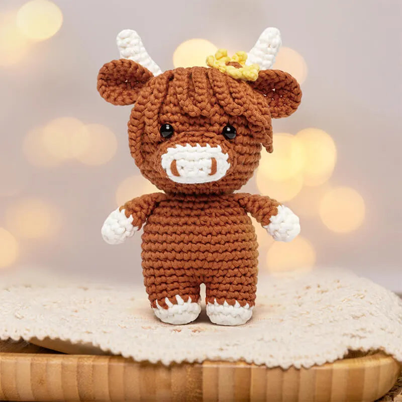 MeWaii® Crochet Original Designed Amigurumi Kits For Beginners with Easy Peasy Yarn