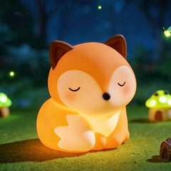 MeWaii® Dreamy Fox Silicone Squishy LED Night Light