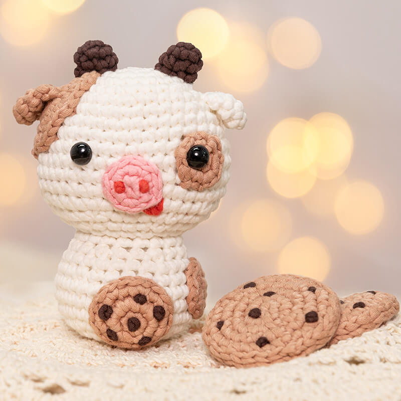 MeWaii® Crochet Original Designed Amigurumi Kits For Beginners with Easy Peasy Yarn