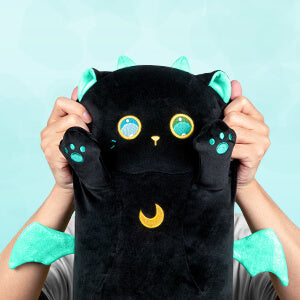 MeWaii® Original Design Magic Cat Big Eyed Stuffed Animal Kawaii Plush Pillow Squishy Toy