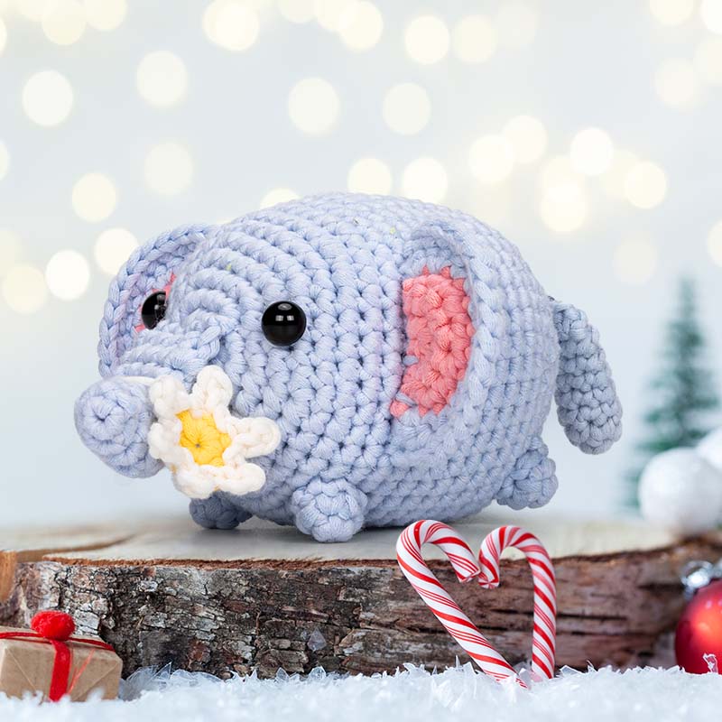 MeWaii® Crochet Original Designed Animal Crochet Kit for Beginners with Easy Peasy Yarn