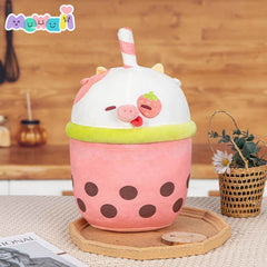 MeWaii® Milk Tea Boba Cow Plush Kawaii Plushies For Gift