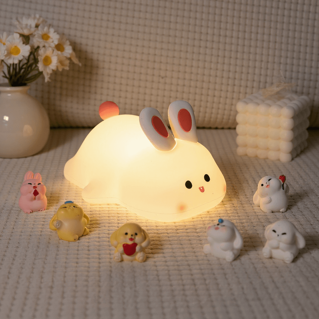 Over 5+ Pcs Miniature Capybara Figurines Cute Set Squishy Silicone Night Light DIY Desk Collection Resin