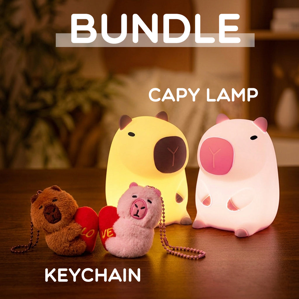 Capybara Tap Tap LED-Nachtlampe, tolles Geschenk für Babys und Mädchen