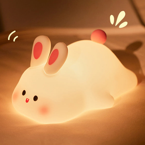 MeWaii® Squishy Silicone Tap Tap Night Light Lamp Best Gift