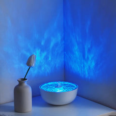 Polar Arctic Ocean Retro Bluetooth Record Player LED Night Light - Perfect Gift for Kids and Girls