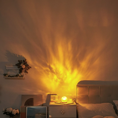 Lampe océan style sphère Projecteur de vagues Lumière d'ambiance 
