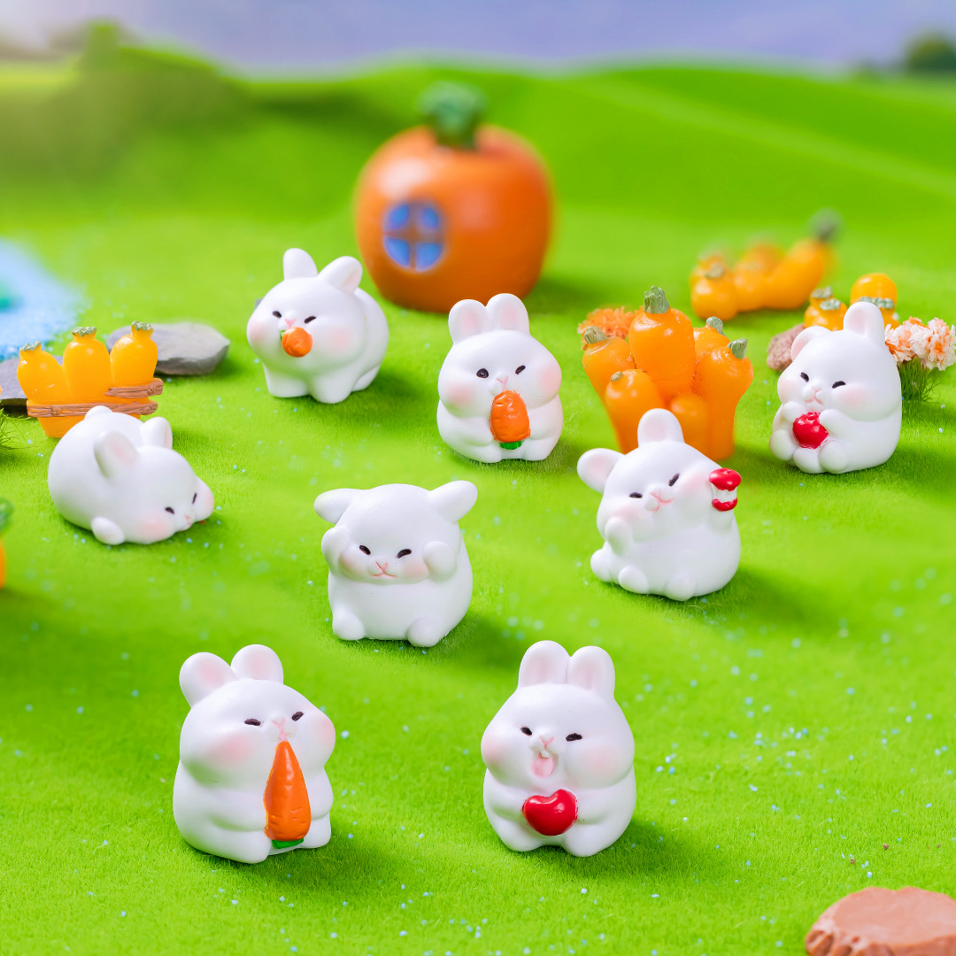 Niedliche Kaninchen LED Squishy Tap Tap Nachtlicht Lampe