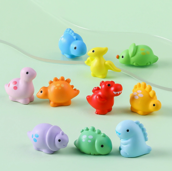MeWaii® Squishy Silikon, süßes T-Rex-LED-Nachtlicht – perfektes Geschenk für Kinder und Mädchen