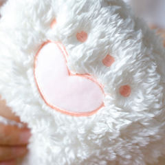 Polar Fleece Bear Weighted Stuffed Animal